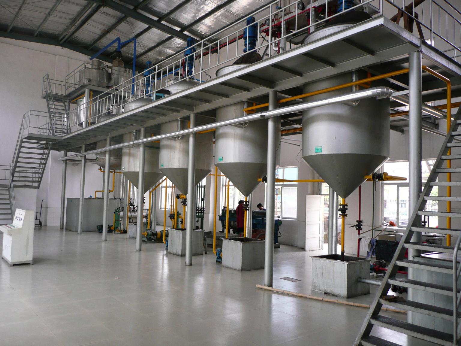 rice bran oil refining unit