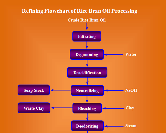 rice bran oil refining process