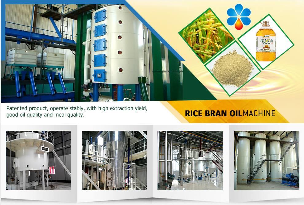 rice bran oil mill plant