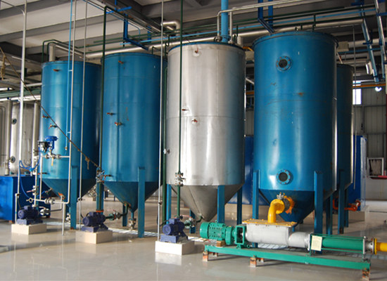 rice bran oil refining unit