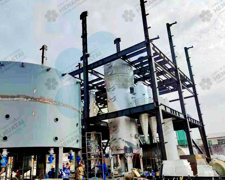 rice bran oil production machine