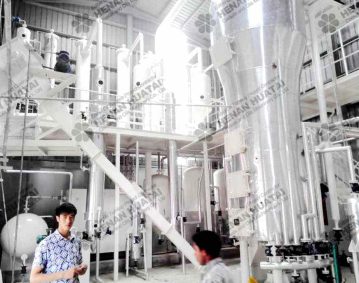 rice bran oil making machine
