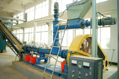 Rice Bran Extrusion Section