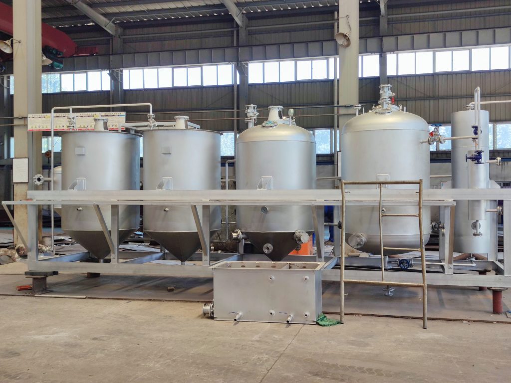 rice bran oil refining equipment