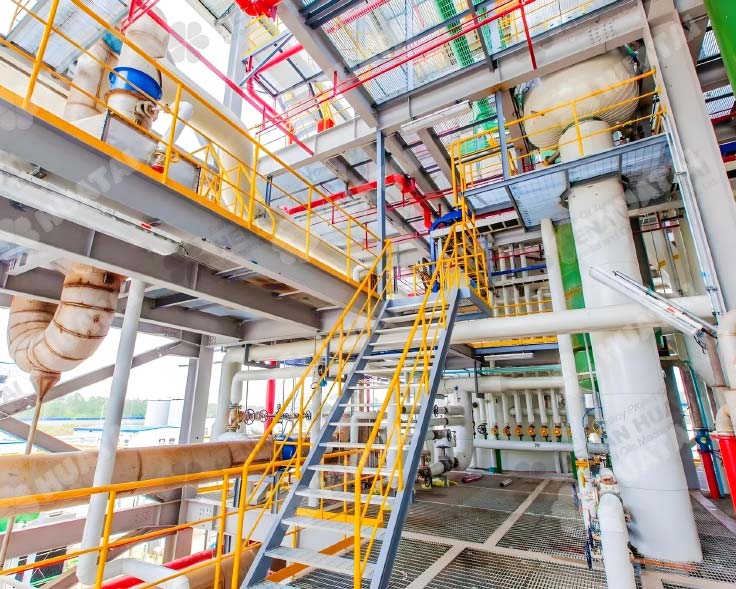 2-200T/D Rice Bran Oil Production Line