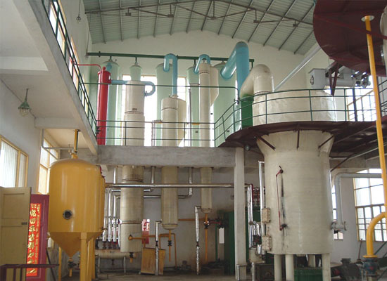 rice bran oil solvent extraction plant