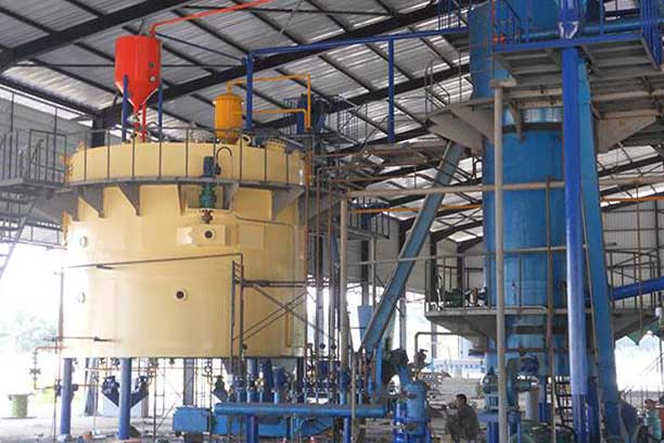 rice bran oil solvent extraction plant