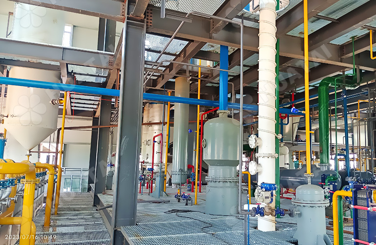 Rice Bran Oil Refining Machine