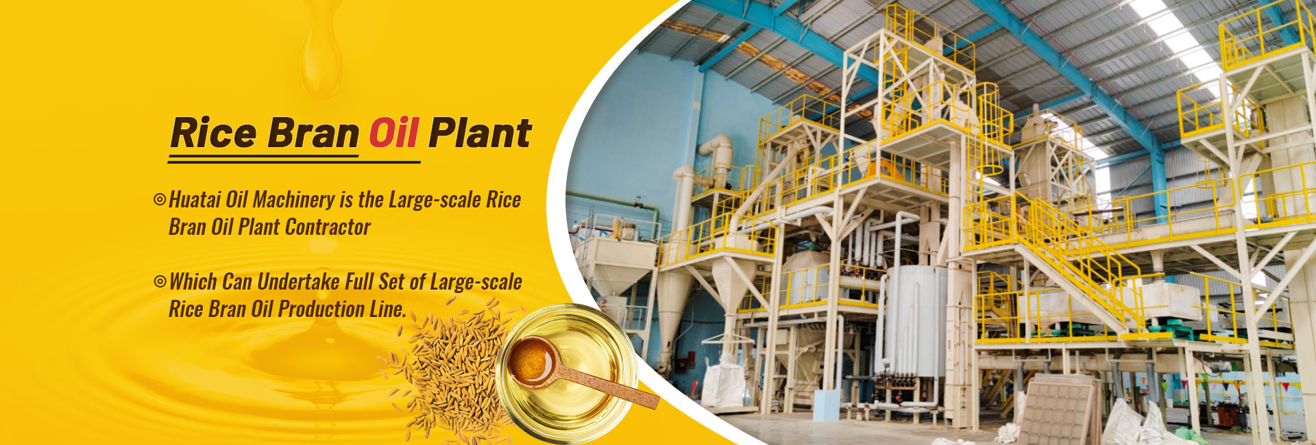Rice Bran Oil Plant