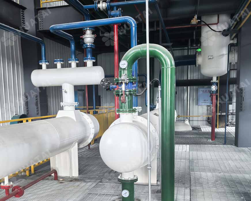 Small rice bran oil production plant